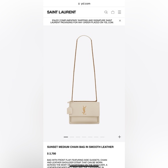 Ysl bag, used but excellent condition - Picture 15 of 16